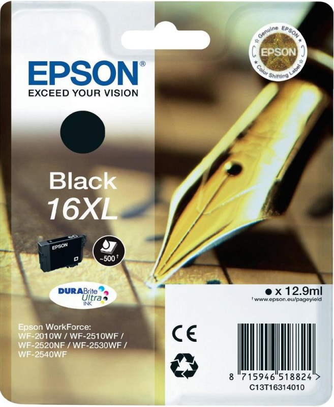 Epson Pen and crossword Cartucho 16XL negro
