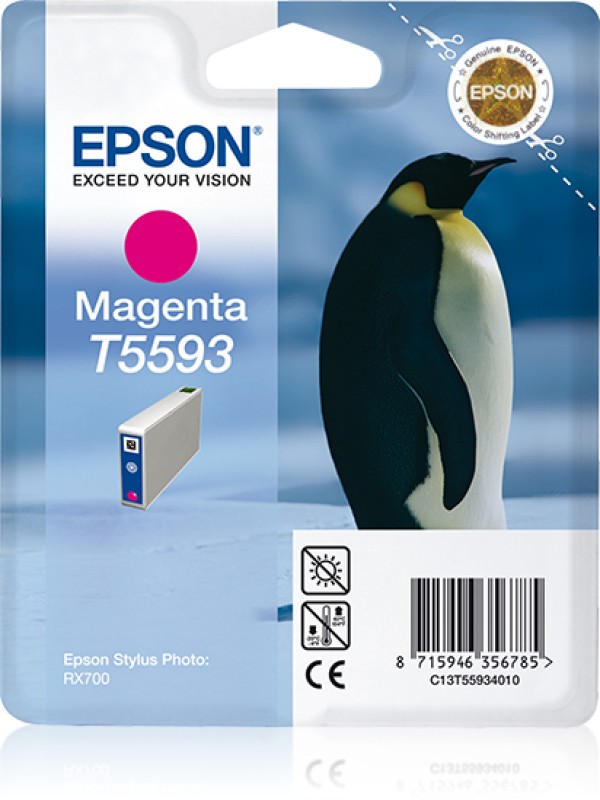 Epson Penguin Cartucho T5593 magenta