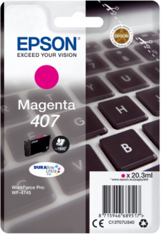 Epson WF-4745 cartucho de tinta 1 pieza(s) Original Alto rendimiento (XL) Magenta