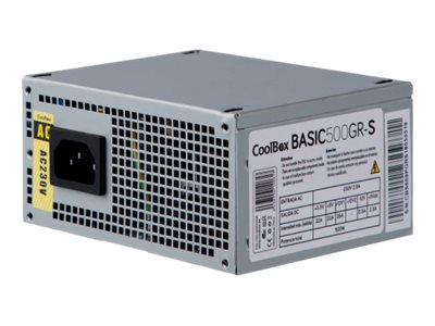 FUENTE ALIMENTACION COOLBOX BASIC500GR-S 500W SFX