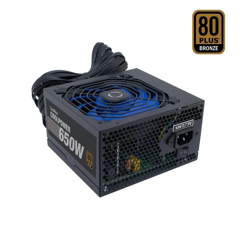 FUENTE ALIMENTACION COOLBOX COOLPOWER 650W 80+ Bronze No modular ATX