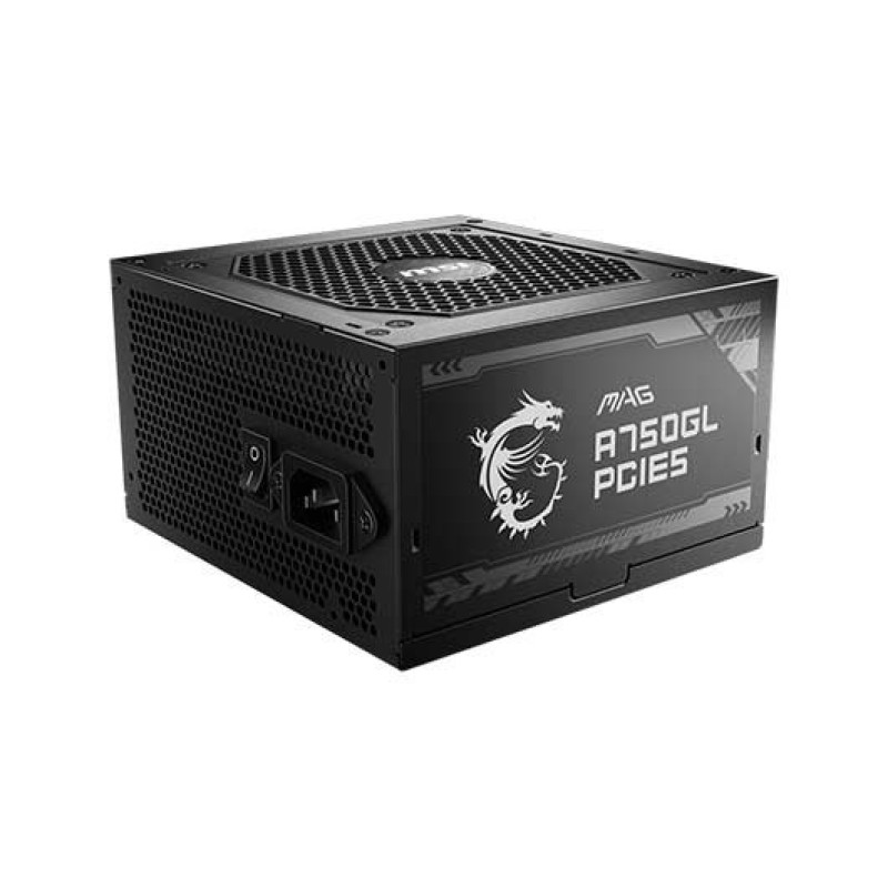 FUENTE ALIMENTACION MSI MAG A750GL PCIE5 750W 80+ Gold Full modular ATX PCIe 5.0