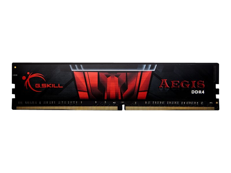 G.Skill AEGIS - DDR4 - módulo - 16GB - DIMM de 288 contactos - 3200 MHz / PC4-25600 - sin búfer