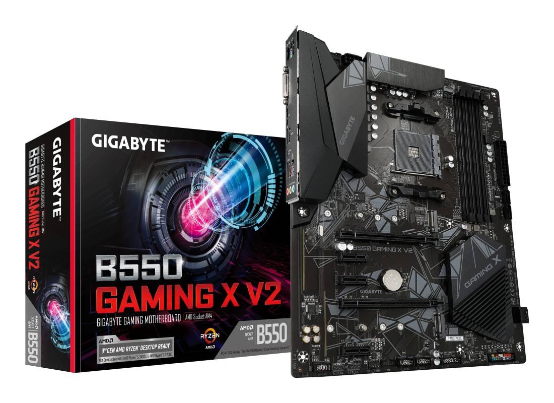 Gigabyte B550 Gaming X V2 (rev. 1.0) AMD B550 Zócalo AM4 ATX