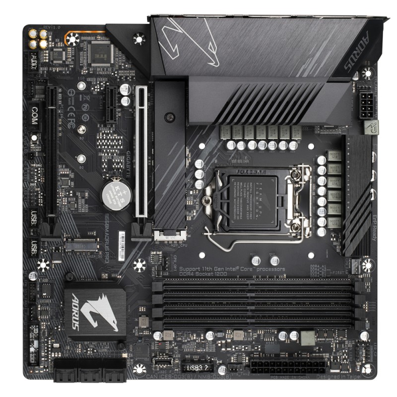 Gigabyte B560M AORUS PRO placa base Intel B560 Express LGA 1200 micro ATX