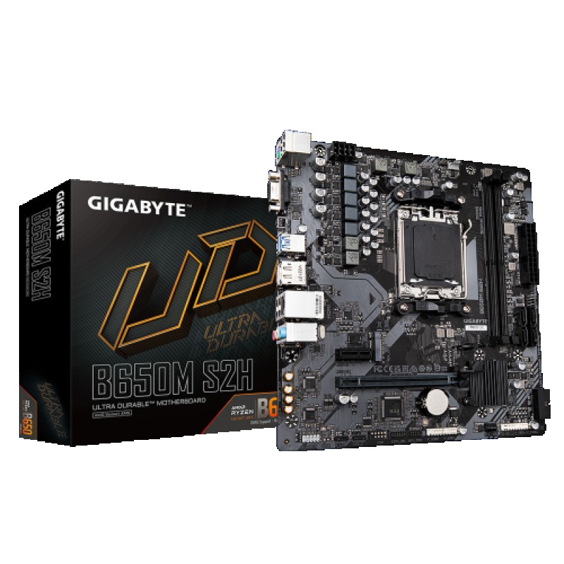 Gigabyte B650M S2H placa base AMD B650 Zócalo AM5 micro ATX