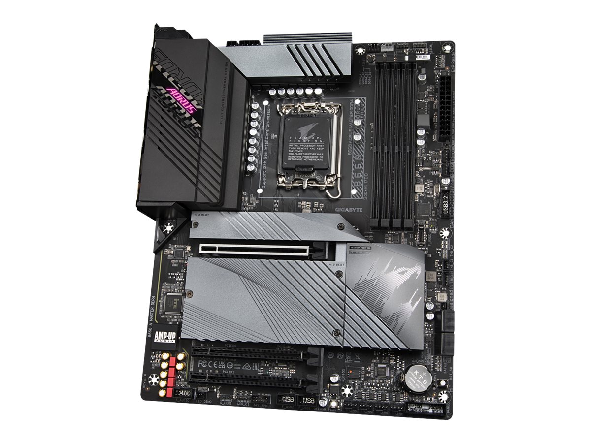 Gigabyte B660 AORUS MASTER DDR4 - 1.0 - placa base - ATX - Socket LGA1700 - B660