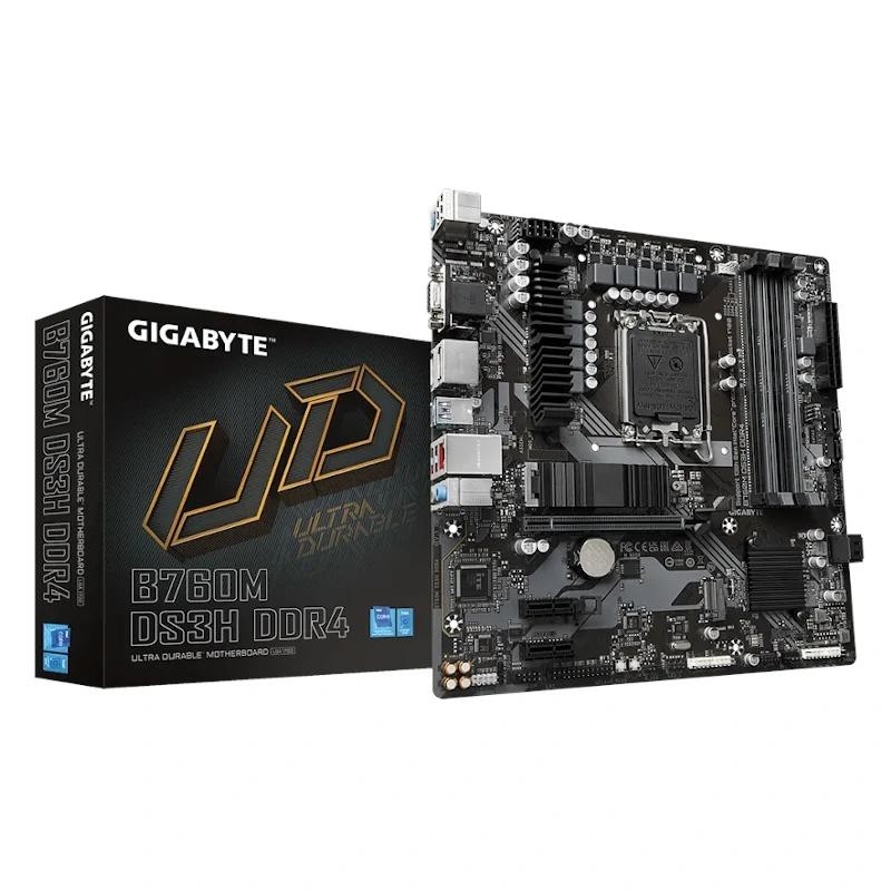 Gigabyte B760M DS3H DDR4 placa base LGA 1700 micro ATX