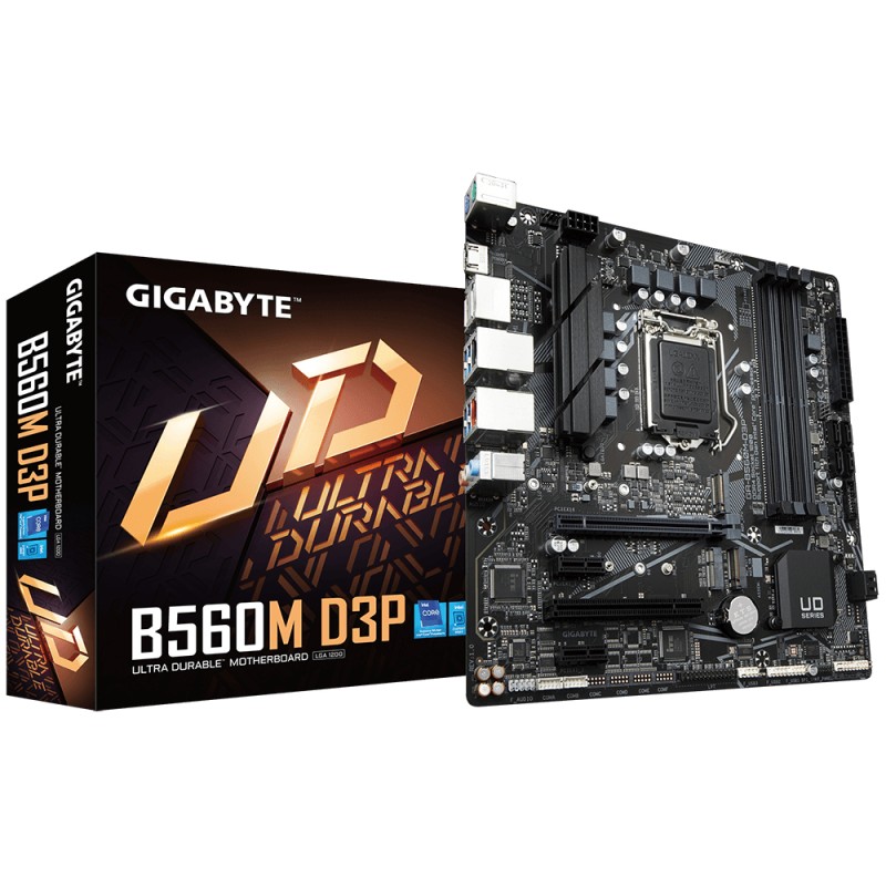 Gigabyte GA-B560M-D3P (rev. 1.0) Intel B560 Express LGA 1200 micro ATX