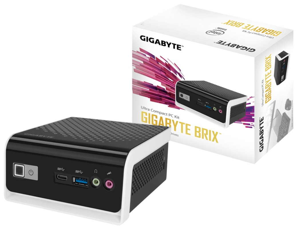 Gigabyte GB-BLCE-4000C PC/estación de trabajo barebone Negro, Blanco BGA 1090 N4000 1,1 GHz