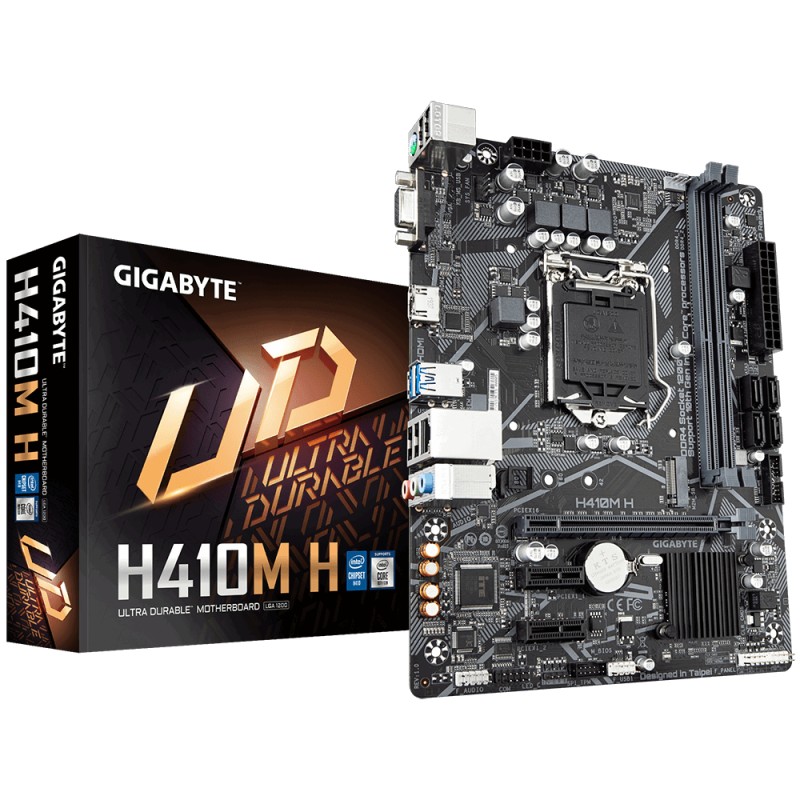 Gigabyte H410M H Intel H410 LGA 1200 micro ATX