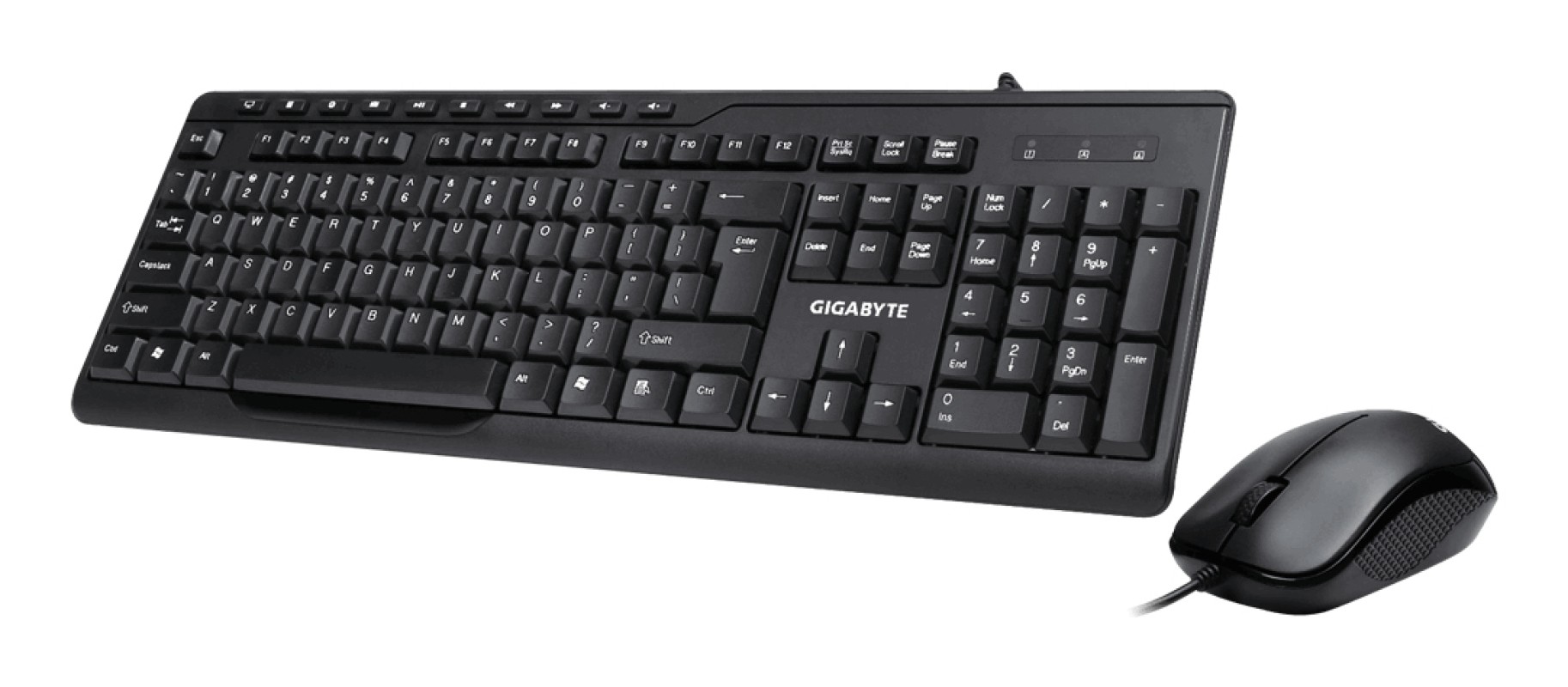 Gigabyte KM6300 teclado USB QWERTY Español Negro