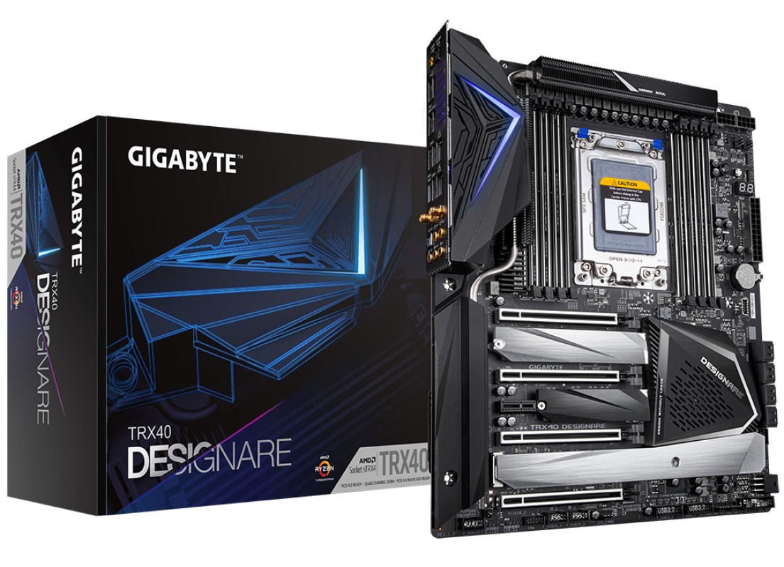 Gigabyte TRX40 Designare AMD TRX40 Socket sTRX4 XL-ATX