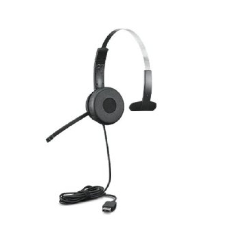 HEADSET USB LENOVO 100 MONO, CABLE 1.8m COLOR NEGRO