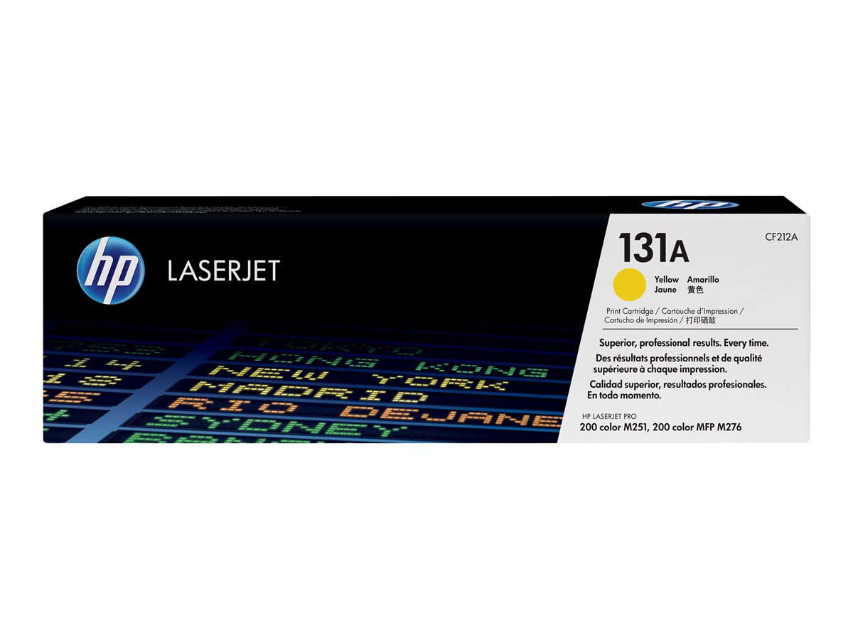 HP 131A - amarillo - original - LaserJet - cartucho de tóner (CF212A)