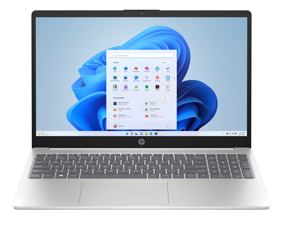 HP 15-fd0342ns Intel® Core™ i3 i3-N305 Portátil 39,6 cm (15.6") Full HD 8GB DDR4-SDRAM 256GB SSD Wi-Fi 6 (802.11ax) Windows 11 Home Blanco