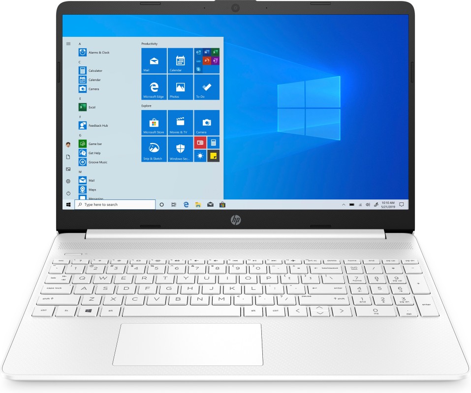 HP 15s-eq1000ns 3050U Portátil 39,6 cm (15.6") HD AMD Athlon Silver 8GB DDR4-SDRAM 256GB SSD Wi-Fi 4 (802.11n) Windows 10 Home Blanco