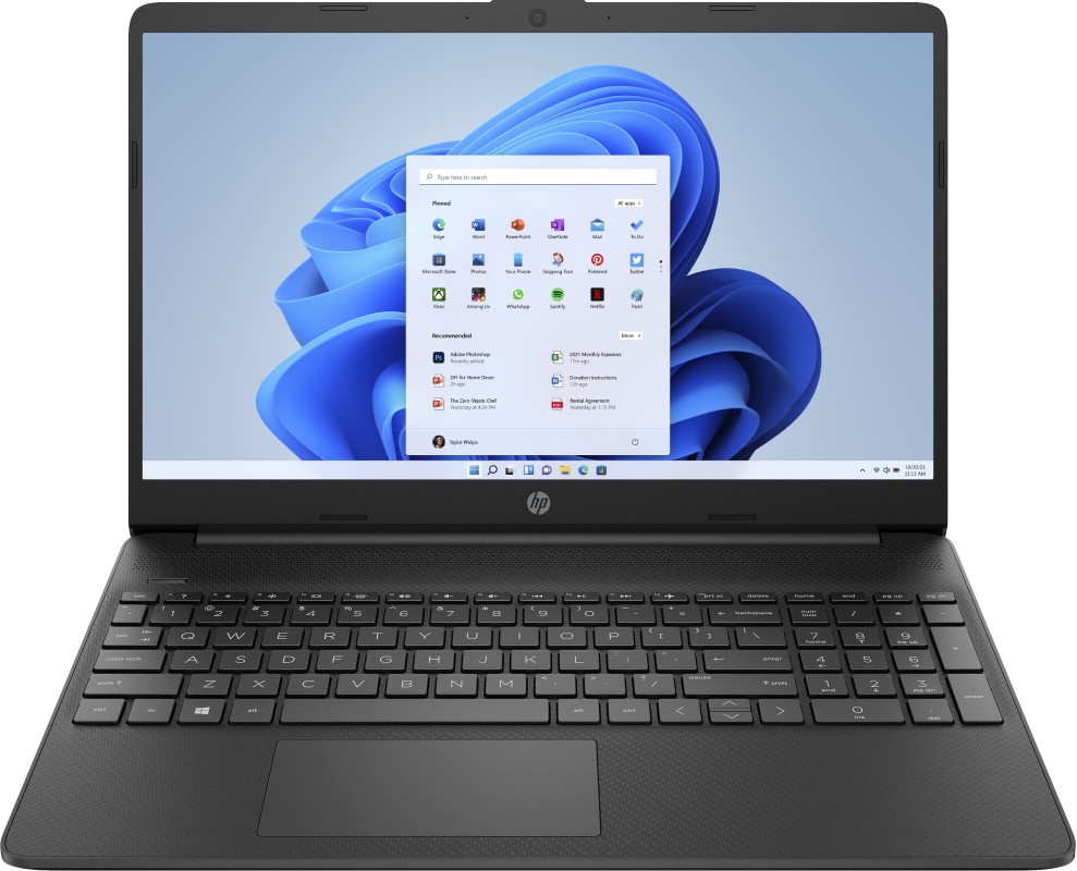 HP 15s-eq1036ns Portátil 39,6 cm (15.6") HD AMD Athlon 4GB DDR4-SDRAM 256GB SSD Wi-Fi 4 (802.11n) Windows 10 Home Negro