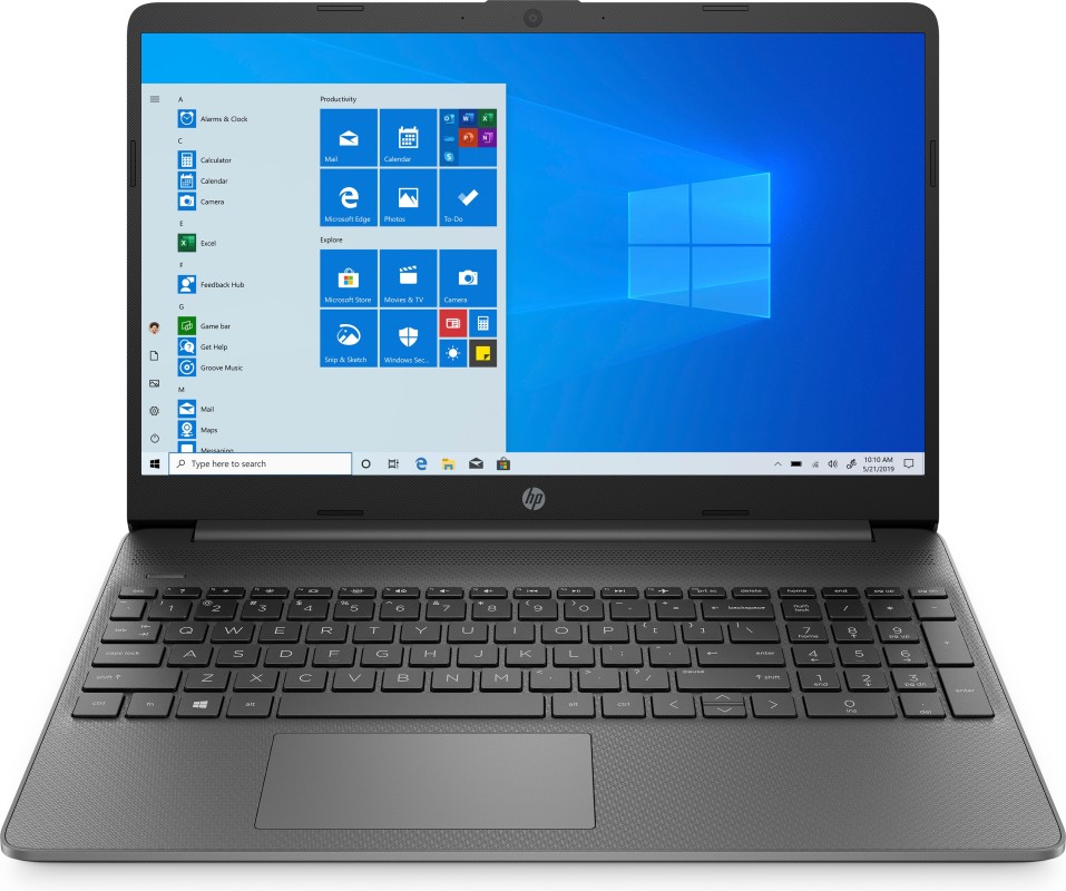 HP 15s-fq2138ns Portátil 39,6 cm (15.6") HD Intel® Core™ i3 4GB DDR4-SDRAM 128GB SSD Wi-Fi 5 (802.11ac) Windows 10 Home S Gris