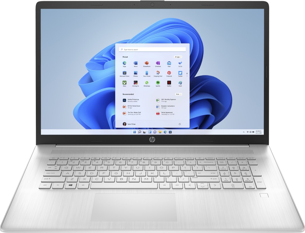 HP 17-cn0002ns Portátil 43,9 cm (17.3") Full HD Intel Core i5 8GB DDR4-SDRAM 512GB SSD NVIDIA GeForce MX330 Wi-Fi 5 (802.11ac) Windows 10 Home Plat