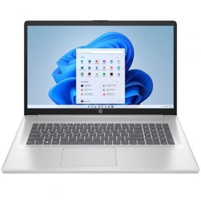 HP 17-cn3026ns Intel® Core™ i5 i5-1334U Portátil 43,9 cm (17.3") Full HD 16GB DDR4-SDRAM 512GB SSD Wi-Fi 6 (802.11ax) Windows 11 Home Plata