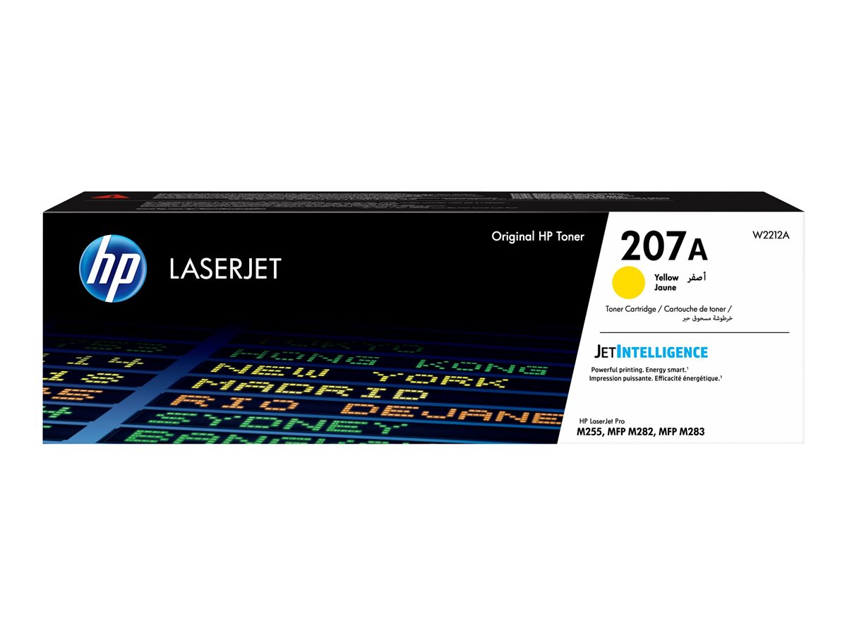 HP 207A - amarillo - original - LaserJet - cartucho de tóner (W2212A)