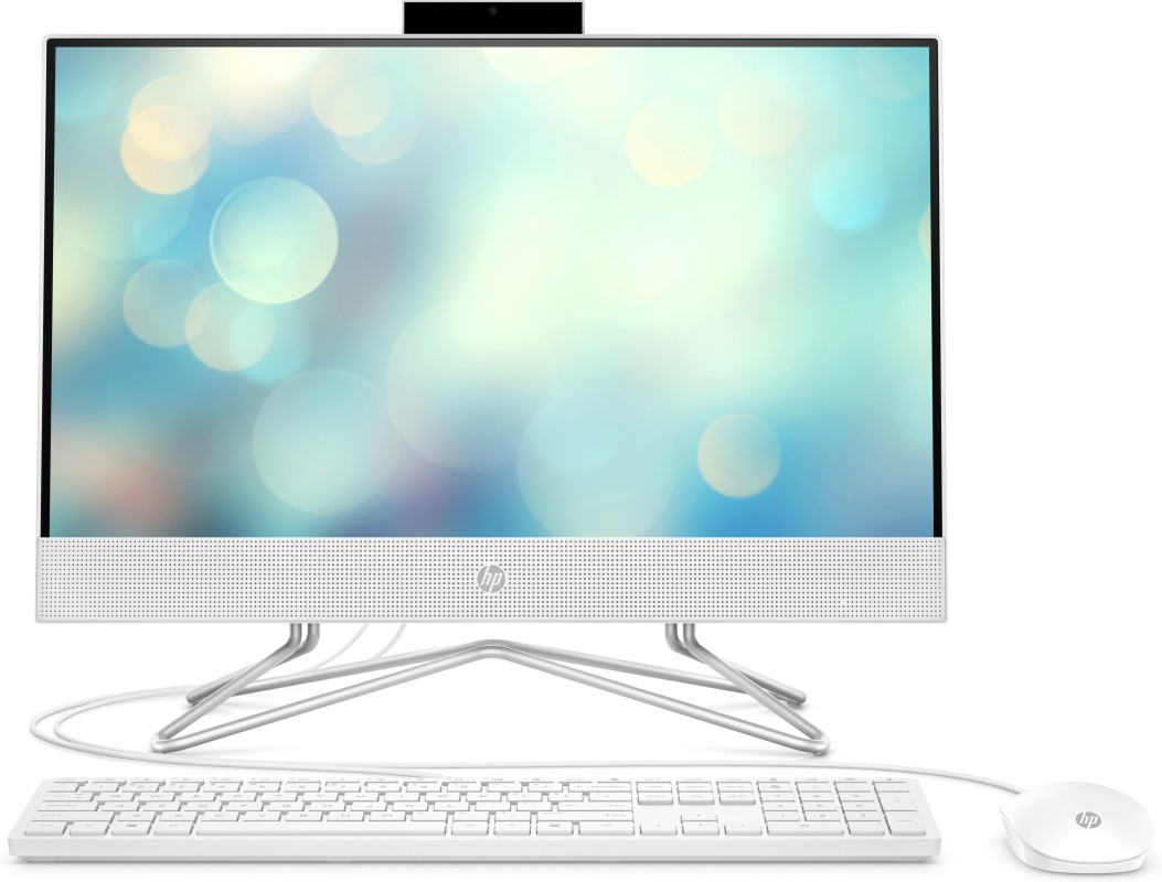HP 22-df0062n Intel Core i5 54,6 cm (21.5") 1920 x 1080 Pixeles 8GB DDR4-SDRAM 256GB SSD PC todo en uno FreeDOS Wi-Fi 5 (802.11ac) Blanco