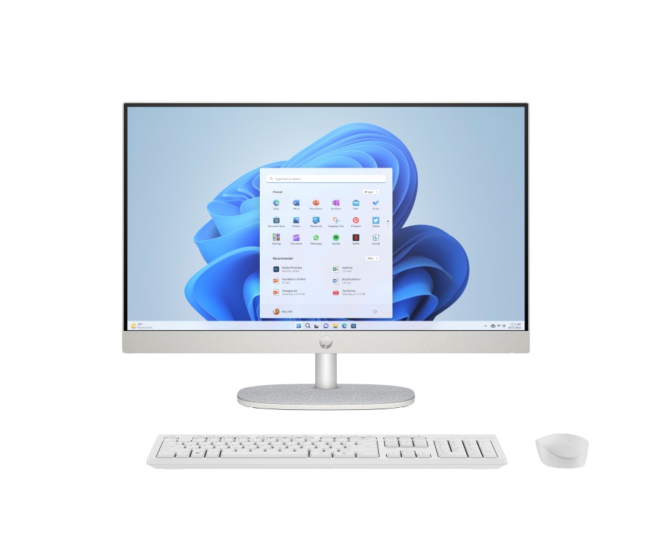 HP 24 -cr0158ns PC Intel® Core™ i3 i3-1315U 60,5 cm (23.8") 1920 x 1080 Pixeles PC todo en uno 8GB DDR4-SDRAM 512GB SSD FreeDOS Wi-Fi 6 (802.11ax