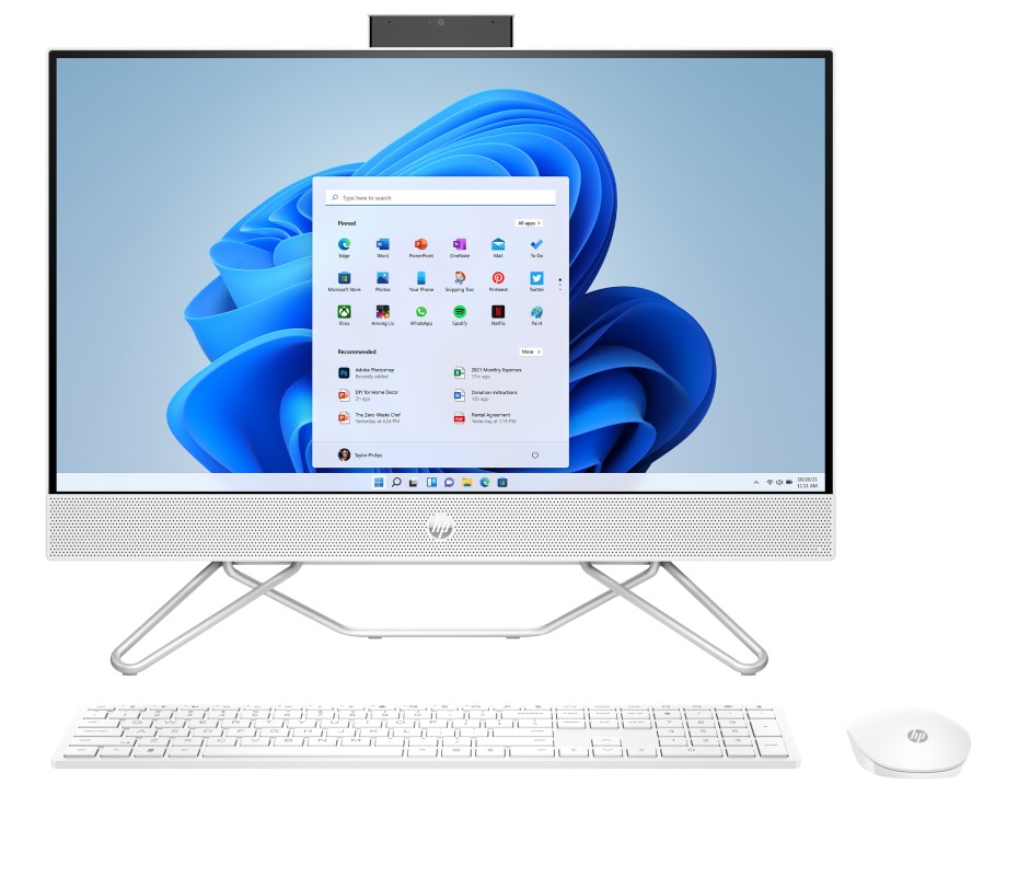 HP 24-cb1067ns Intel® Core™ i5 i5-1235U 60,5 cm (23.8") 1920 x 1080 Pixeles PC todo en uno 8GB DDR4-SDRAM 512GB SSD NVIDIA GeForce MX450 Windows