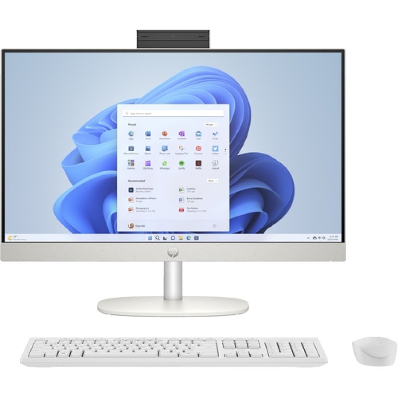 HP 24-cr0053ns Intel® Celeron® N100 60,5 cm (23.8") 1920 x 1080 Pixeles Pantalla táctil PC todo en uno 8GB DDR4-SDRAM 512GB SSD Windows 11 Home W