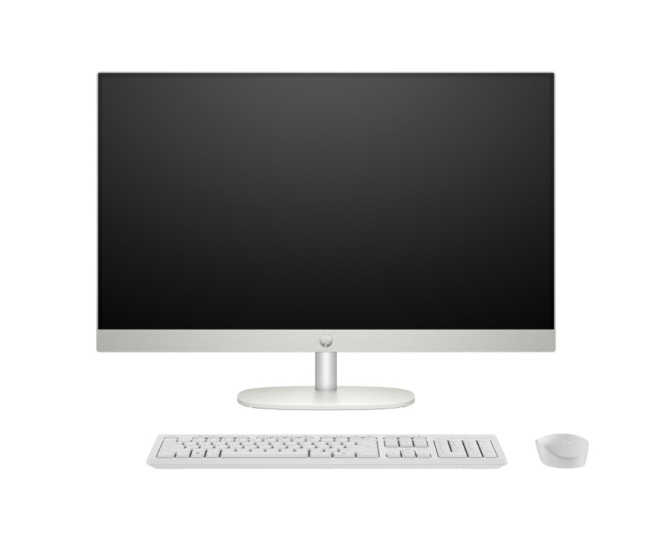 HP 24-cr0103ns AMD Ryzen™ 3 7320U 60,5 cm (23.8") 1920 x 1080 Pixeles PC todo en uno 8GB LPDDR5-SDRAM 512GB SSD FreeDOS Wi-Fi 6 (802.11ax) Blanco