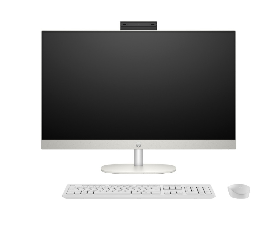 HP 24-cr0104ns AMD Ryzen™ 5 7520U 60,5 cm (23.8") 1920 x 1080 Pixeles PC todo en uno 16GB LPDDR5-SDRAM 1TB SSD FreeDOS Wi-Fi 6 (802.11ax) Blanco