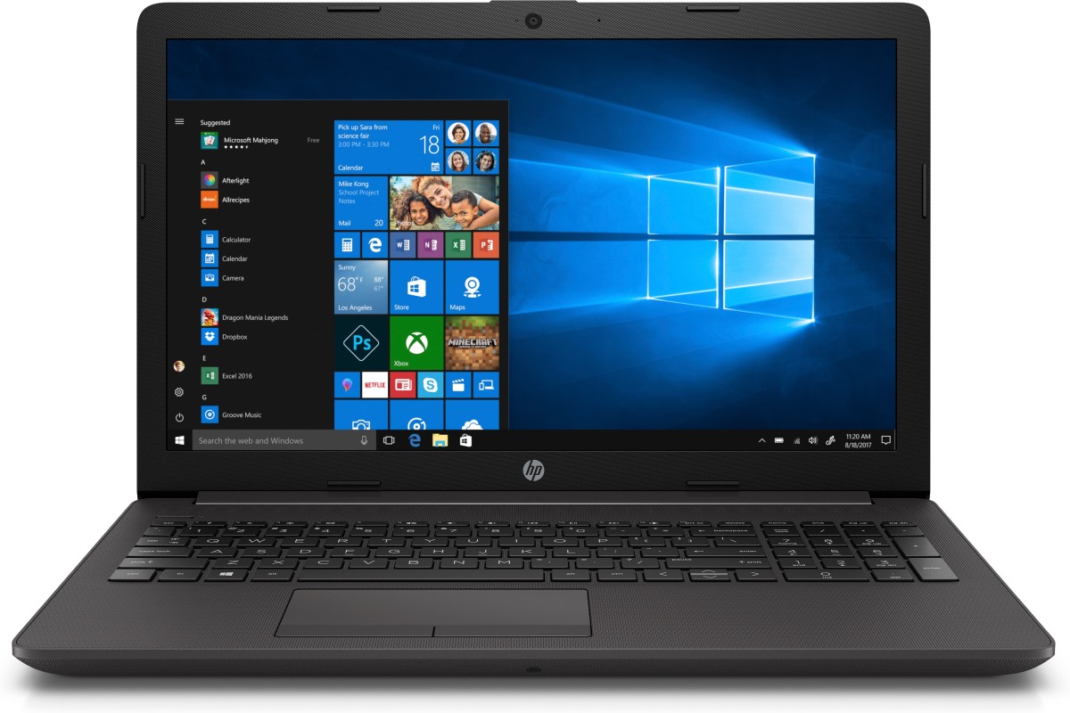 HP 250 G7 Portátil 39,6 cm (15.6") Full HD Intel Core i7 8GB DDR4-SDRAM 256GB SSD Wi-Fi 5 (802.11ac) Windows 10 Home Gris, Plata