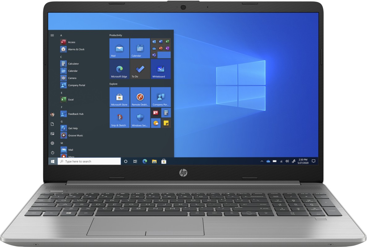 HP 250 G8 Portátil 39,6 cm (15.6") Full HD Intel Core i5 8GB DDR4-SDRAM 256GB SSD Wi-Fi 5 (802.11ac) Windows 10 Home Plata