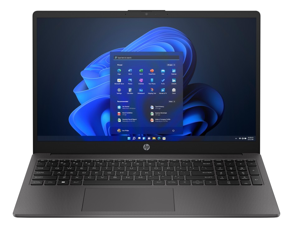 HP 255 G10 AMD Ryzen™ 5 7530U Portátil 39,6 cm (15.6") Full HD 8GB DDR4-SDRAM 512GB SSD Wi-Fi 6 (802.11ax) Windows 11 Home Negro