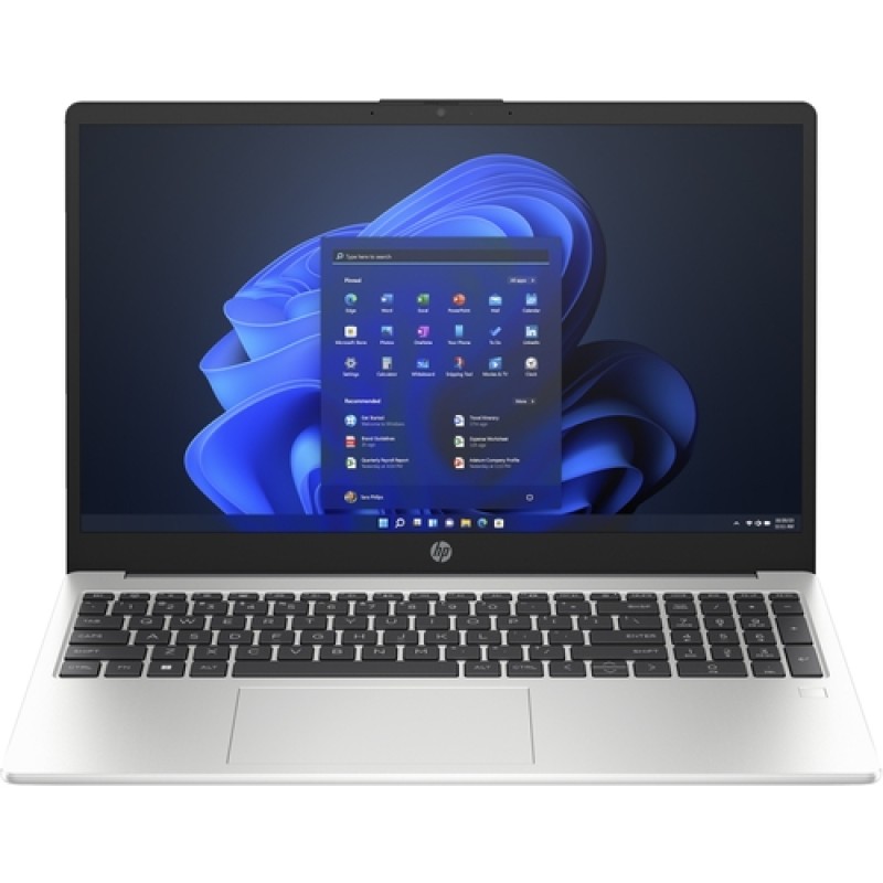 HP 255 G10 AMD Ryzen™ 7 7730U Portátil 39,6 cm (15.6") Full HD 16GB DDR4-SDRAM 512GB SSD Wi-Fi 6 (802.11ax) Windows 11 Home Plata