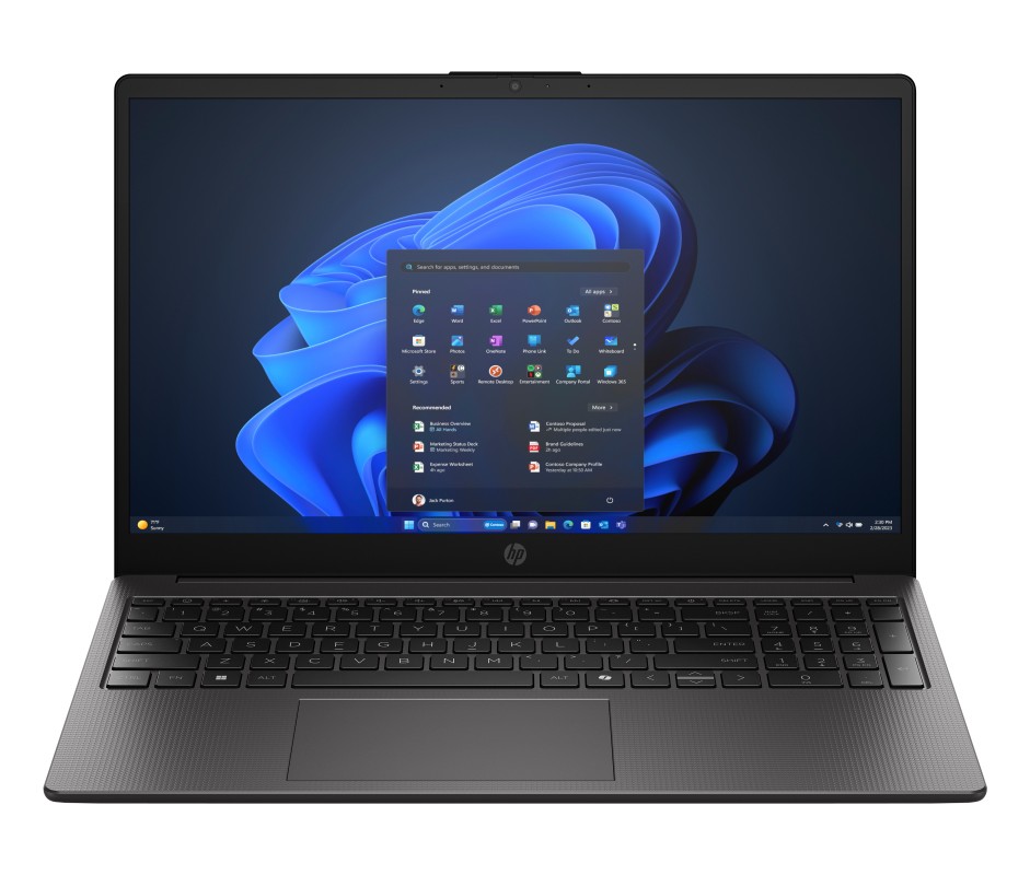 HP 255R G10 AMD Ryzen™ 3 7335U Portátil 39,6 cm (15.6") Full HD 8GB DDR5-SDRAM 256GB SSD Wi-Fi 6 (802.11ax) Windows 11 Home Negro