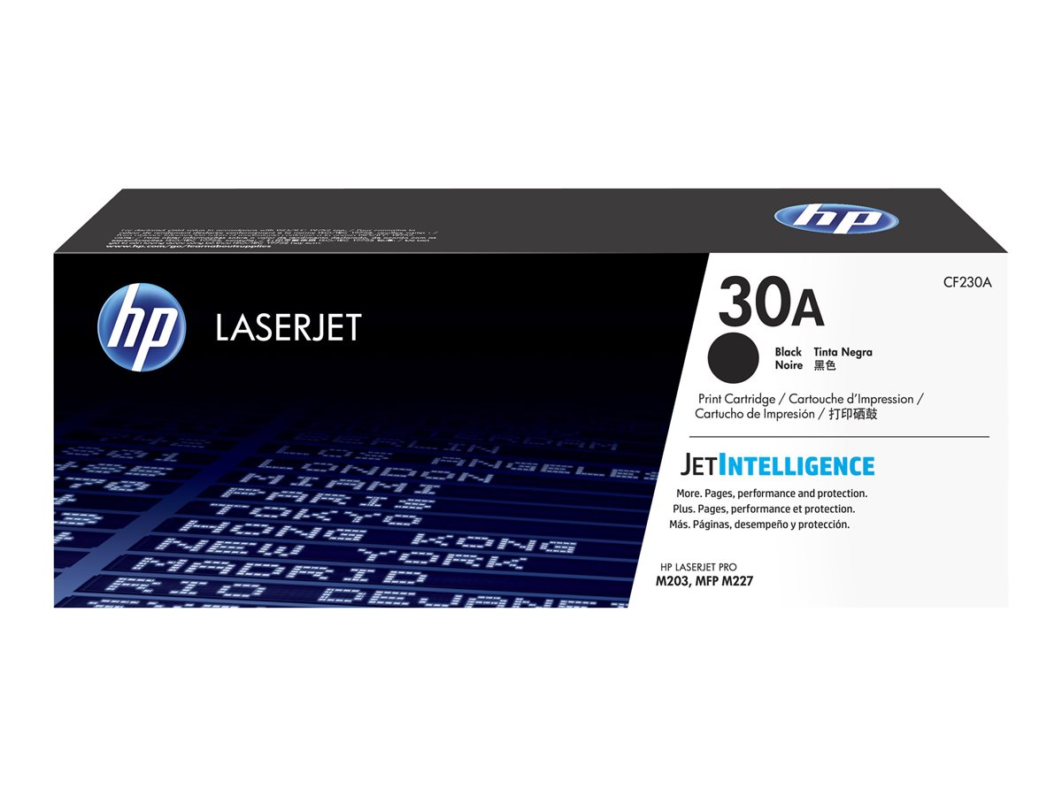 HP 30A - negro - original - LaserJet - cartucho de tóner (CF230A)