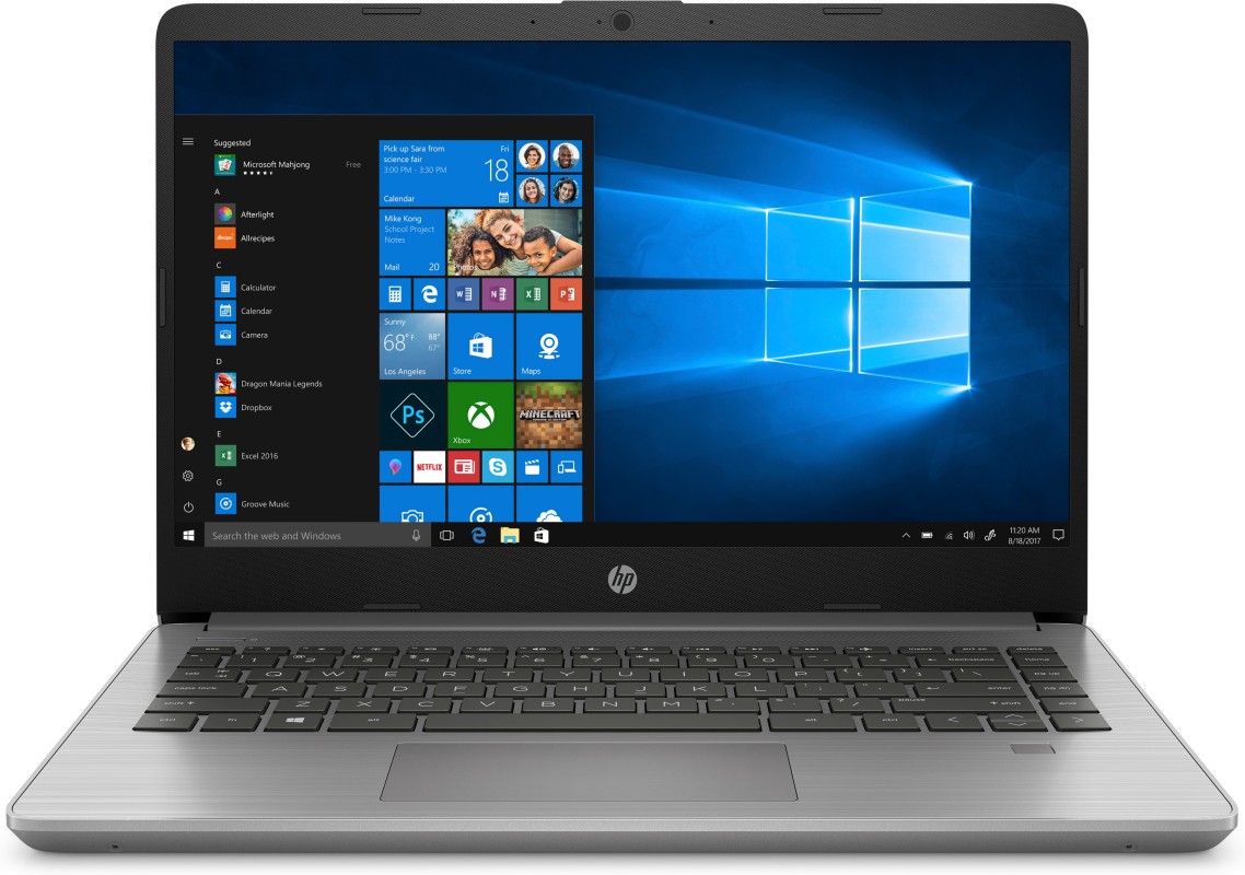 HP 340S G7 Portátil 35,6 cm (14") Full HD Intel Core i5 16GB DDR4-SDRAM 512GB SSD Wi-Fi 6 (802.11ax) Windows 10 Pro Plata