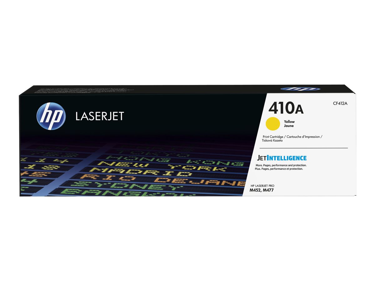 HP 410A - amarillo - original - LaserJet - cartucho de tóner (CF412A)
