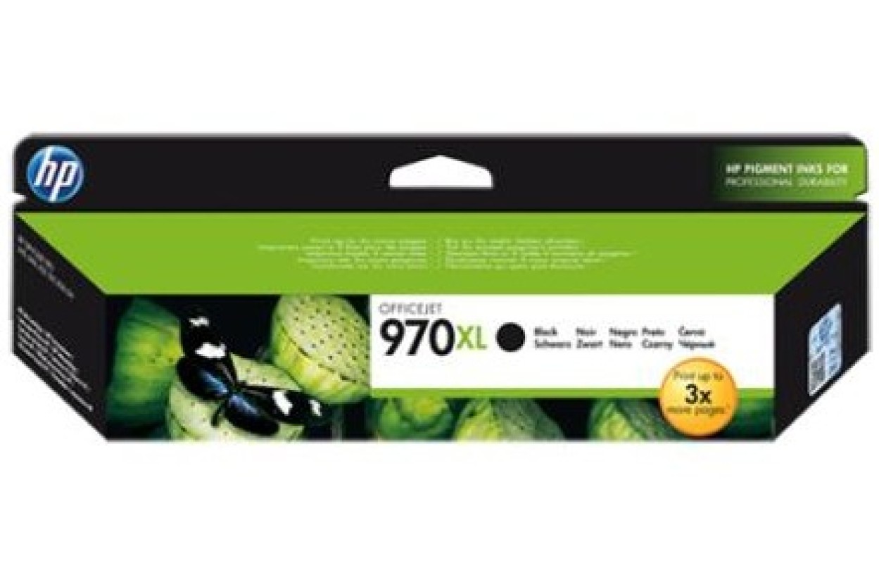 HP 970XL - Alto rendimiento - negro - original - cartucho de tinta