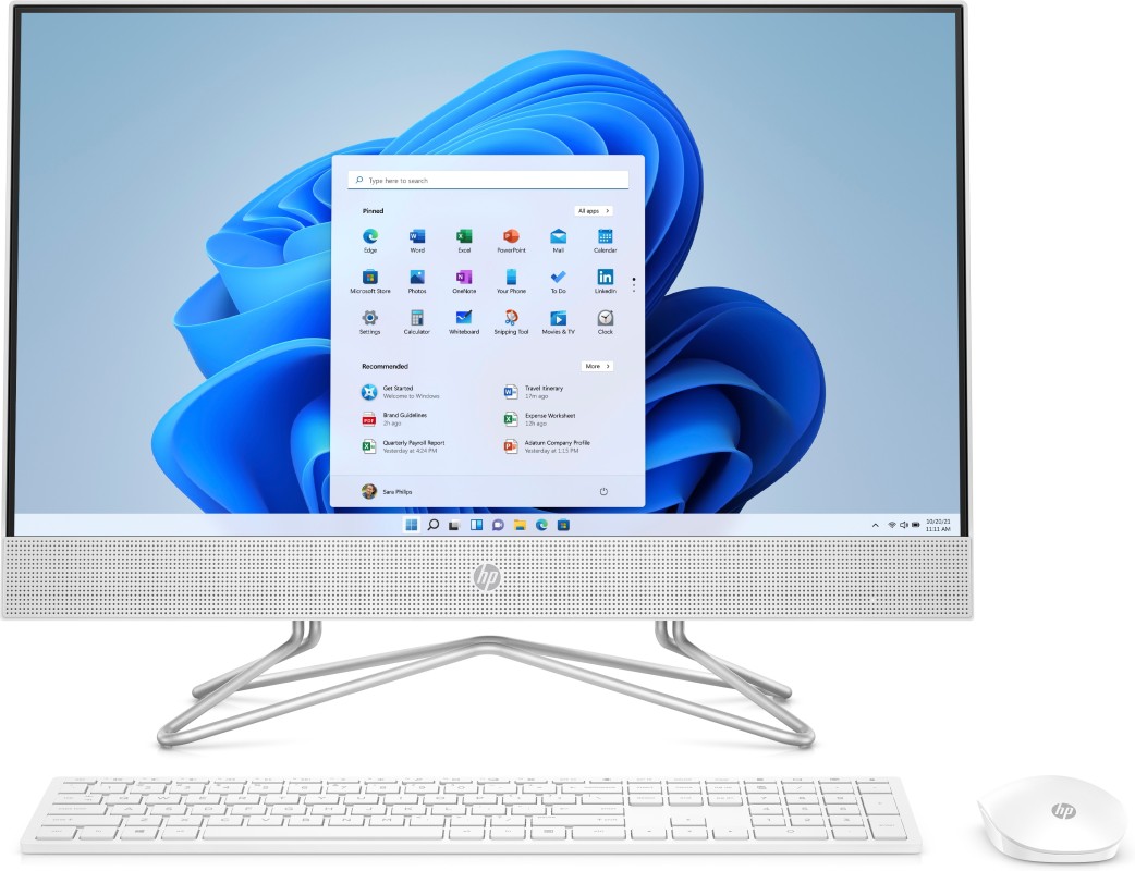 HP All-in-One 24-df1048ns Bundle PC