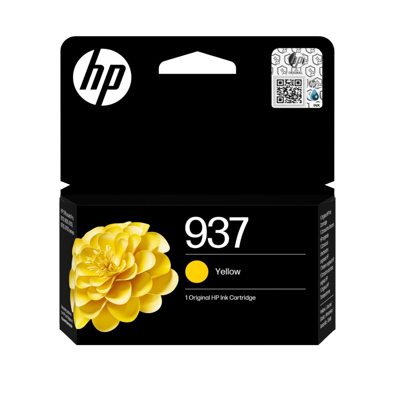 HP Cartucho de Tinta Original 937 amarillo