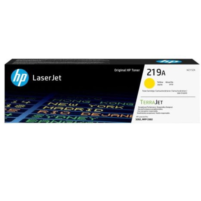 HP Cartucho de Tóner Original LaserJet 219A amarillo