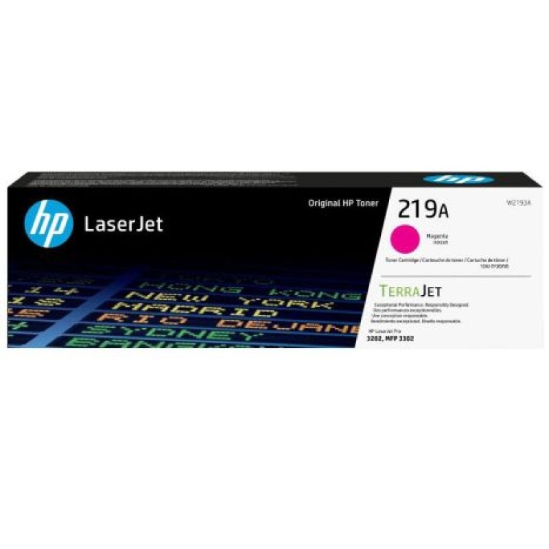 HP Cartucho de Tóner Original LaserJet 219A magenta