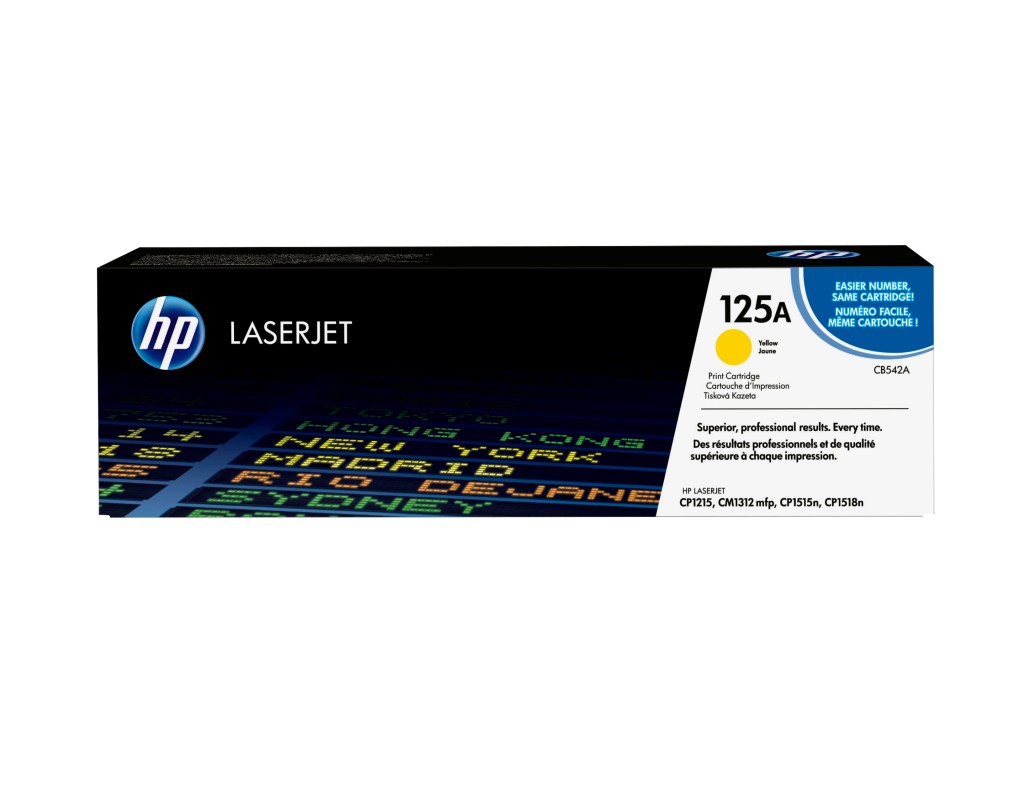 HP Cartucho de tóner original LaserJet 125A amarillo