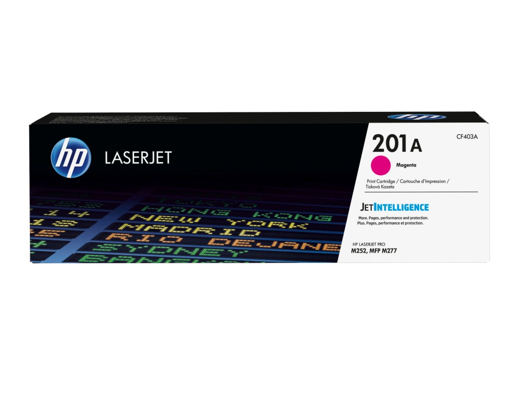 HP Cartucho de tóner original LaserJet 201A magenta