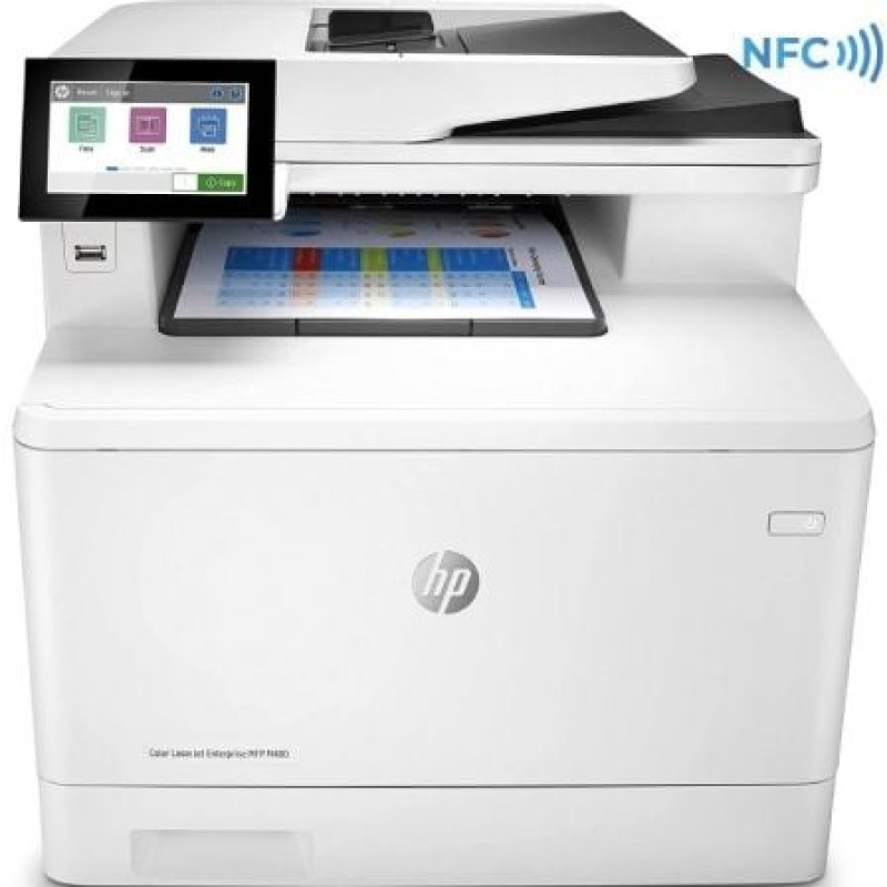 HP Color LaserJet Enterprise LaserJet Enterprise M480f Multifunction Color Impresora, Solo Ethernet; Fotocopiadora, escáner