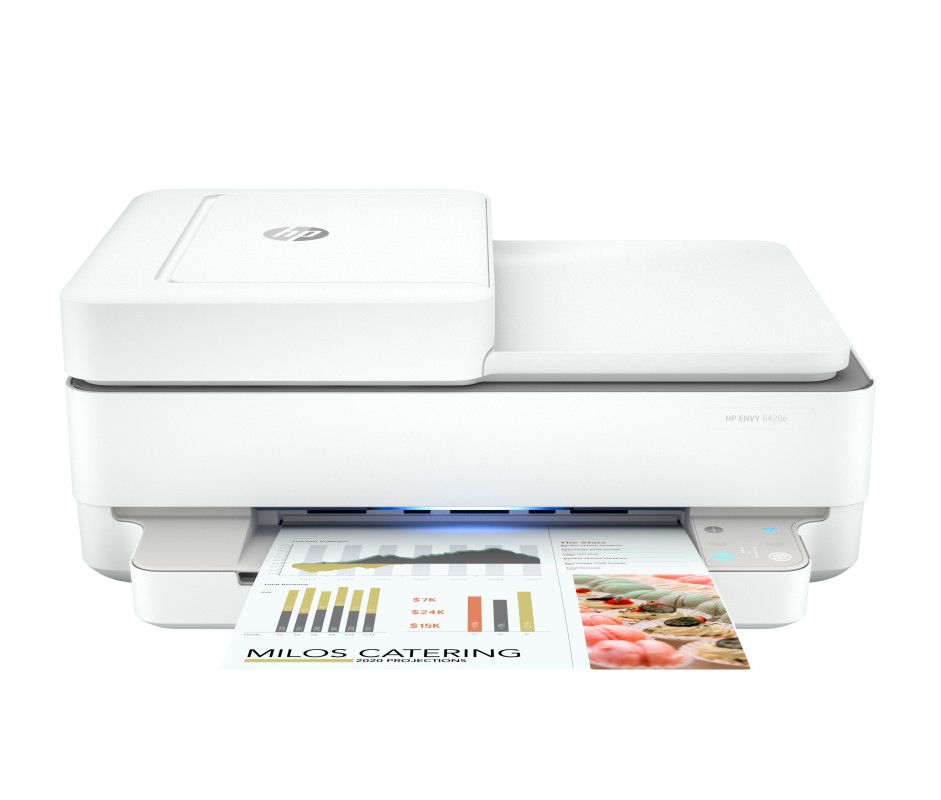 HP DESKJET MULTIFUNCION ENVY 6420e WIFI DUPLEX BLANCA  (Cartuchos 305/XL) Impresión, copia, escaneado y envío de fax móvil