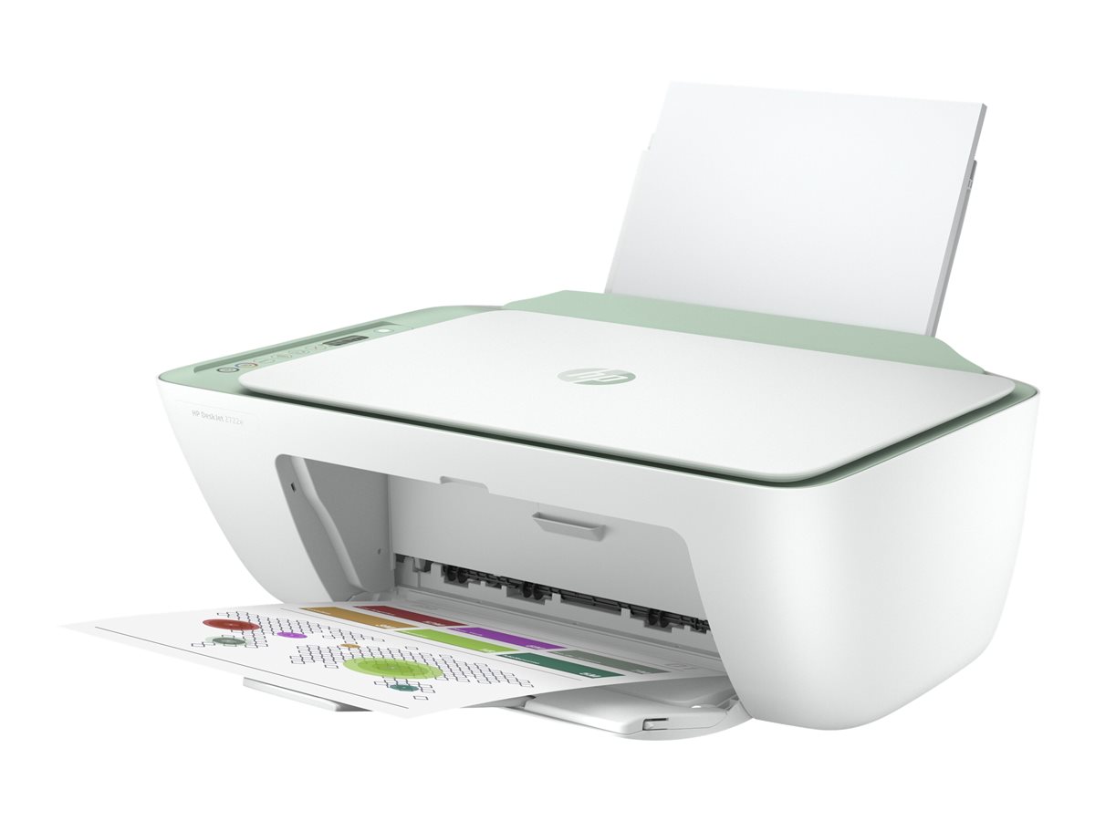 HP Deskjet 2722e All-in-One - impresora multifunción - color - Apto para HP Instant Ink